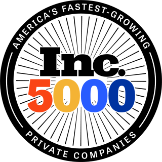 Badge: Inc. 5000: America's Fastest Growing Private Companies